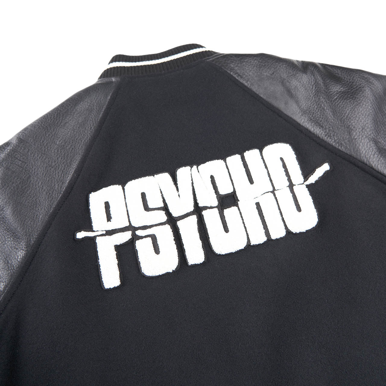 undercover men's psycho bomber jacket (black) - a.plus