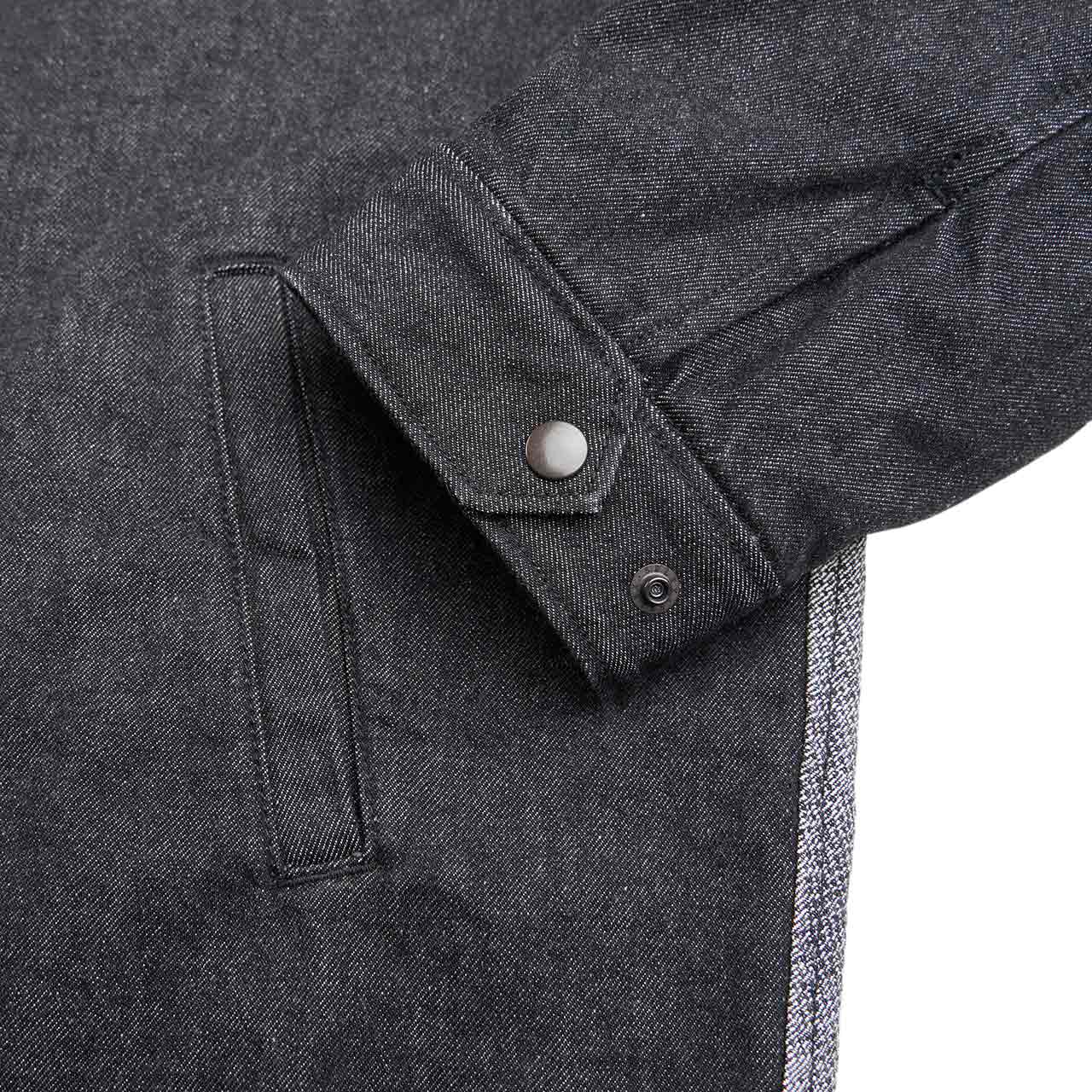 undercover psycho overshirt (black) - a.plus