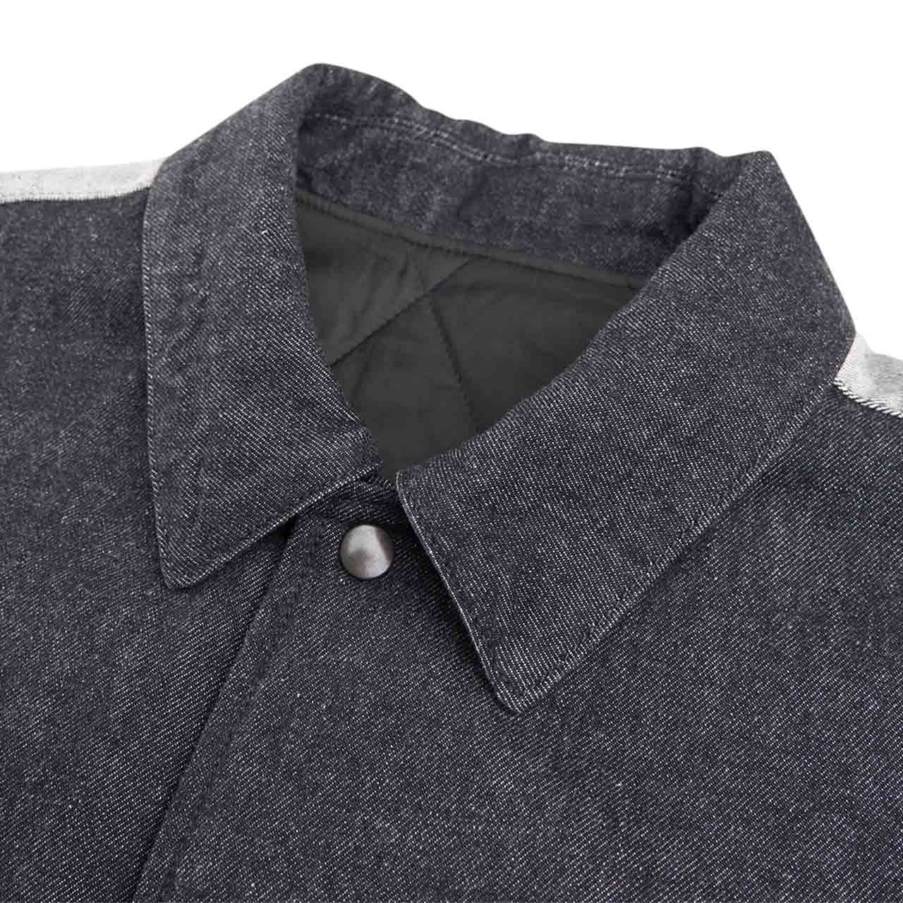 undercover psycho overshirt (black) - a.plus