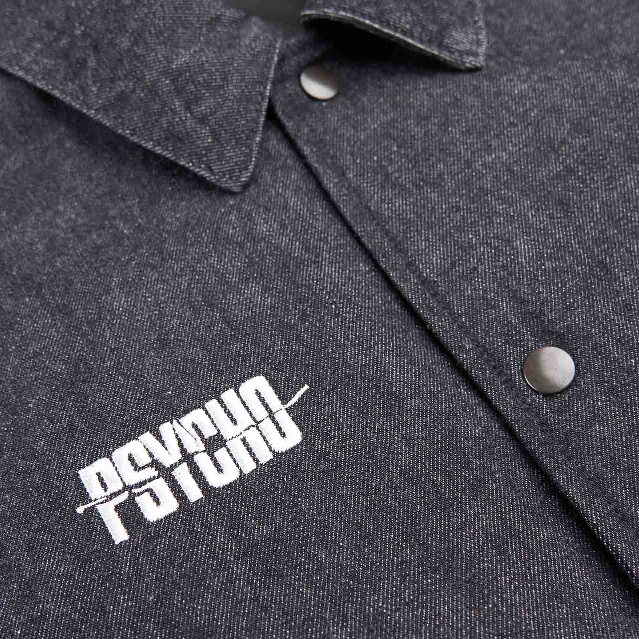 undercover psycho overshirt (black) - a.plus