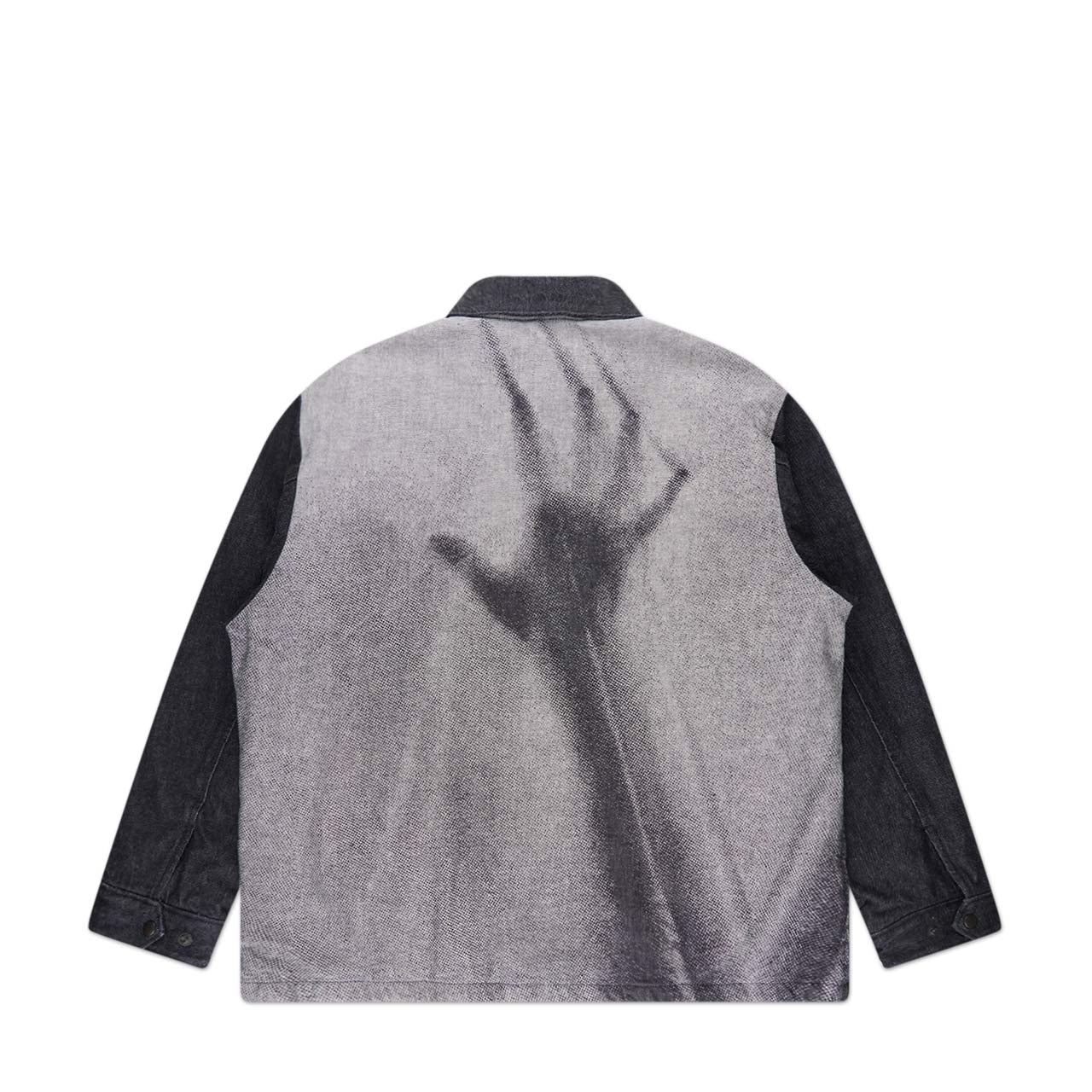 undercover psycho overshirt (black) - a.plus