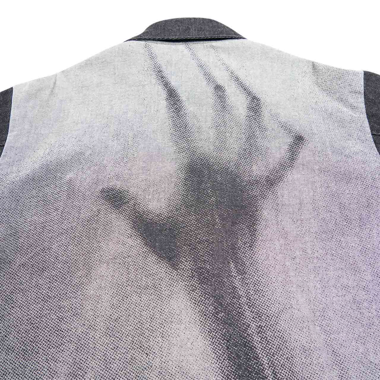 undercover psycho overshirt (black) | a.plus