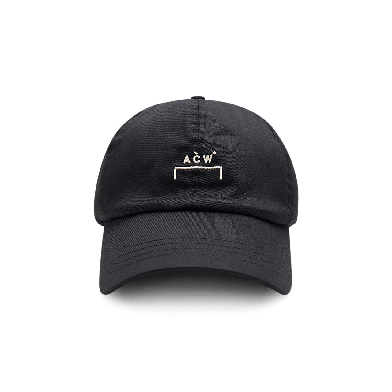a-cold-wall* cotton bracket cap (black) - a.plus
