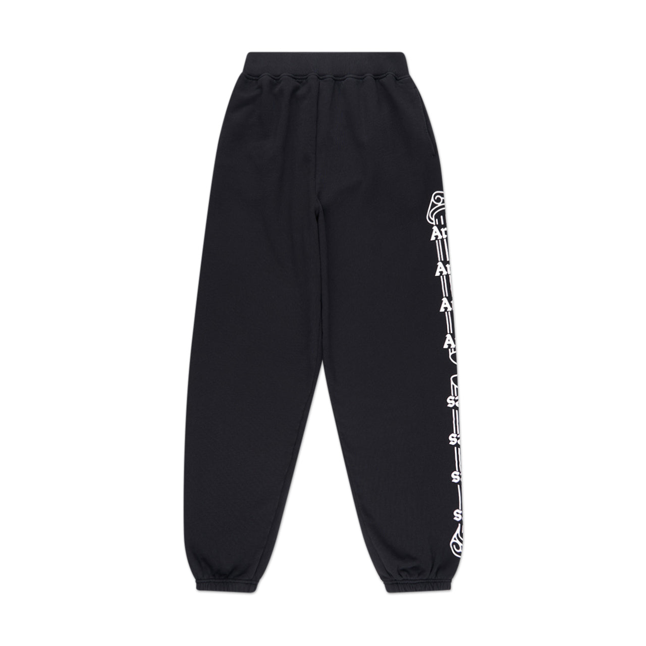 aries column sweatpants (black) - a.plus