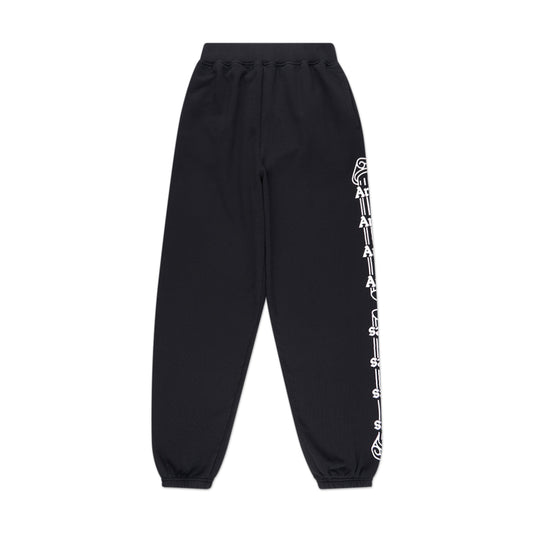aries column sweatpants (black) - a.plus