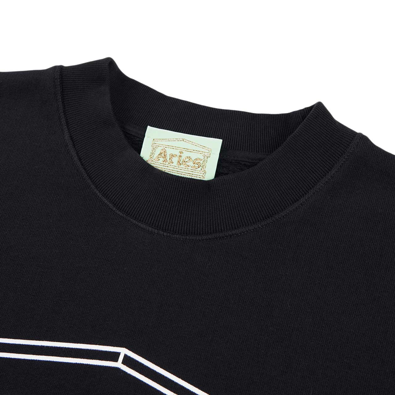 aries column sweatshirt (black) - a.plus