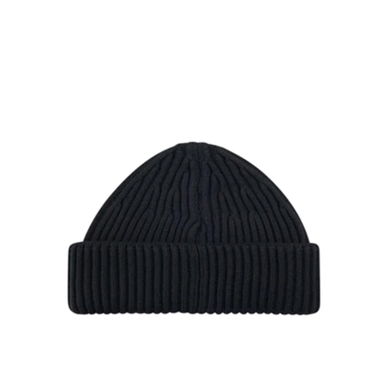 stone island compass wool beanie (black) - a.plus