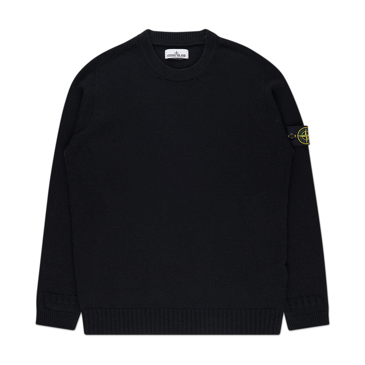 stone island knitted sweatshirt (black) - a.plus