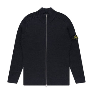 stone island zip cardigan (anthracite) - a.plus