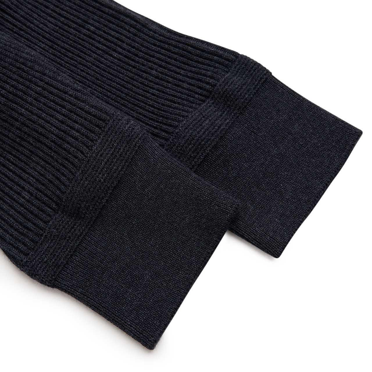 stone island zip cardigan (anthracite) - a.plus