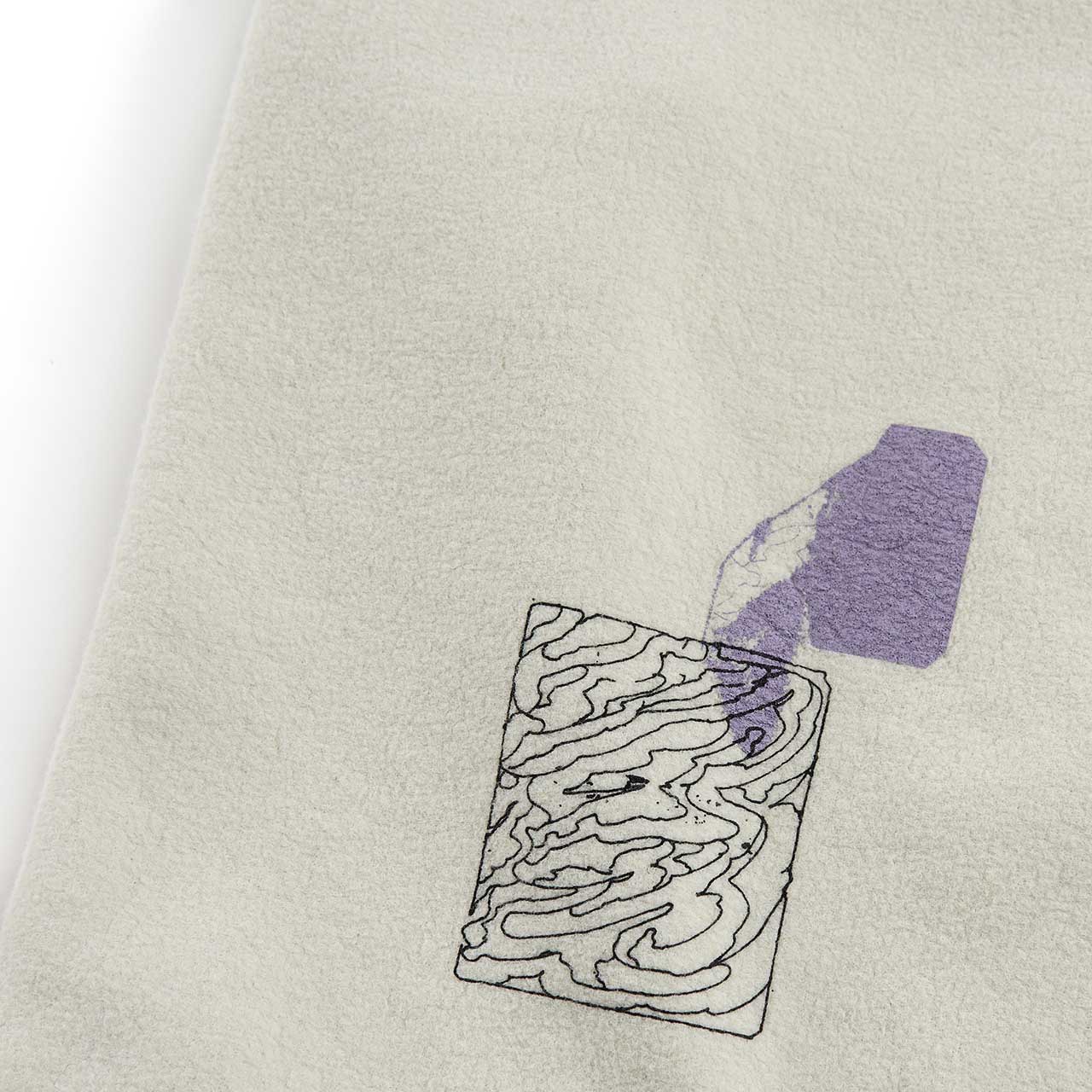 stone island shadow project graphic sweatshirt (light green) - a.plus