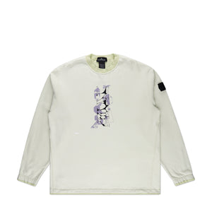 stone island shadow project graphic sweatshirt (light green) - a.plus