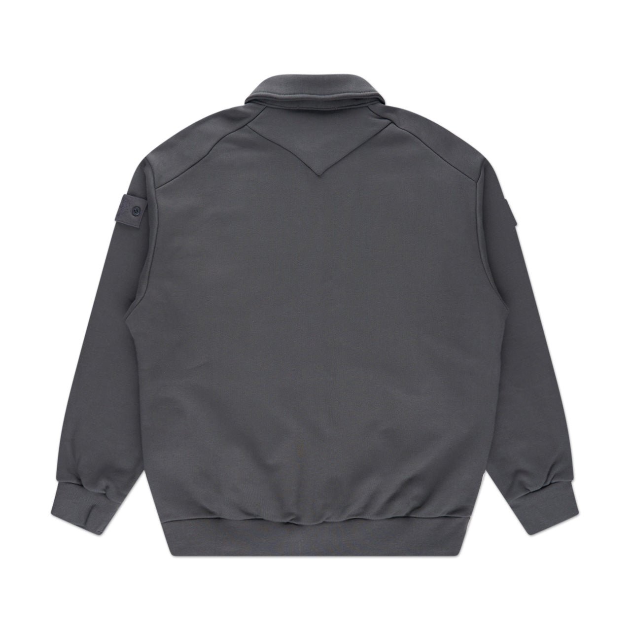 stone island ghost piece sweat jacket (anthracite) - a.plus