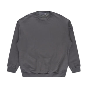 stone island ghost piece sweatshirt (anthracite) - a.plus