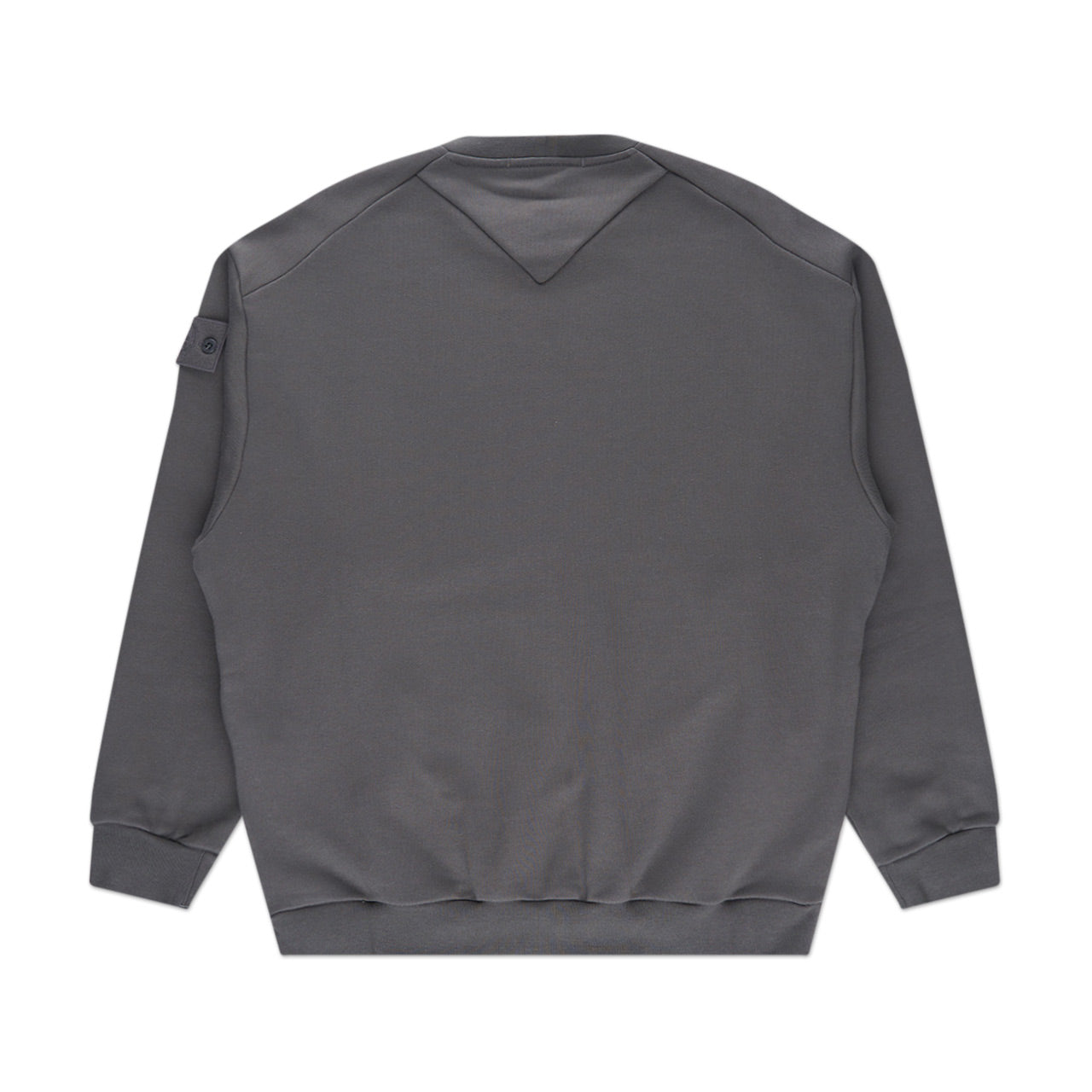 stone island ghost piece sweatshirt (anthracite) - a.plus