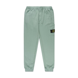 stone island tapered track pants (sage) - a.plus