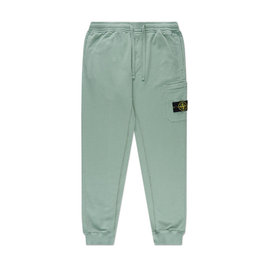 stone island tapered track pants (sage) - a.plus