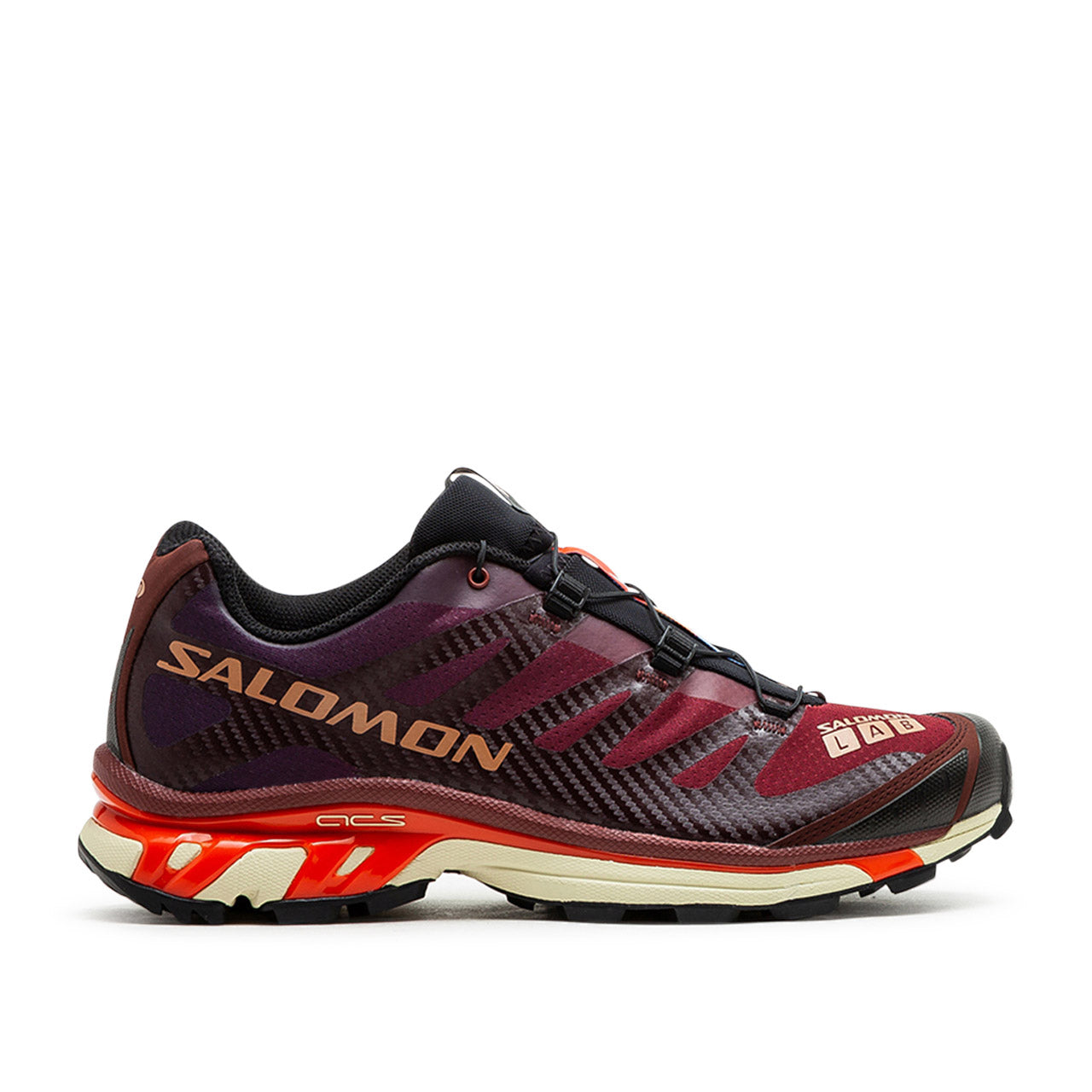 salomon xt-4 advanced (bitter chocolate / mocha mousse / fiery red) - a.plus