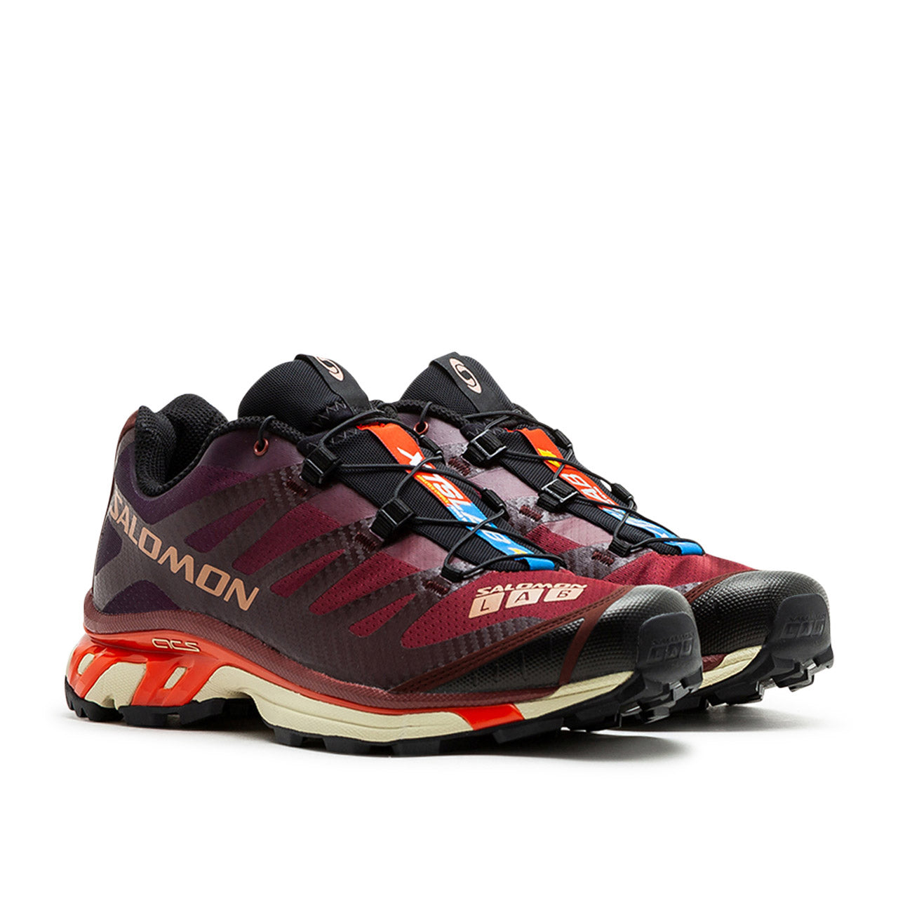 salomon xt-4 advanced (bitter chocolate / mocha mousse / fiery red) - a.plus