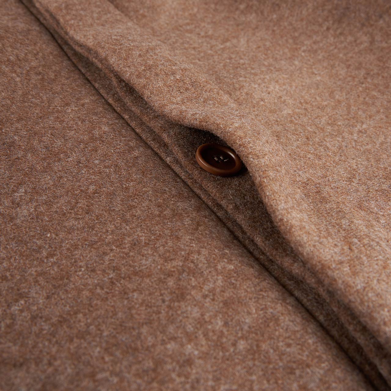 henrik vibskov new cast coat (peanut) - a.plus