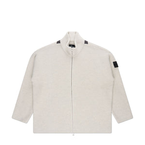 stone island shadow knit jacket (cream) - a.plus
