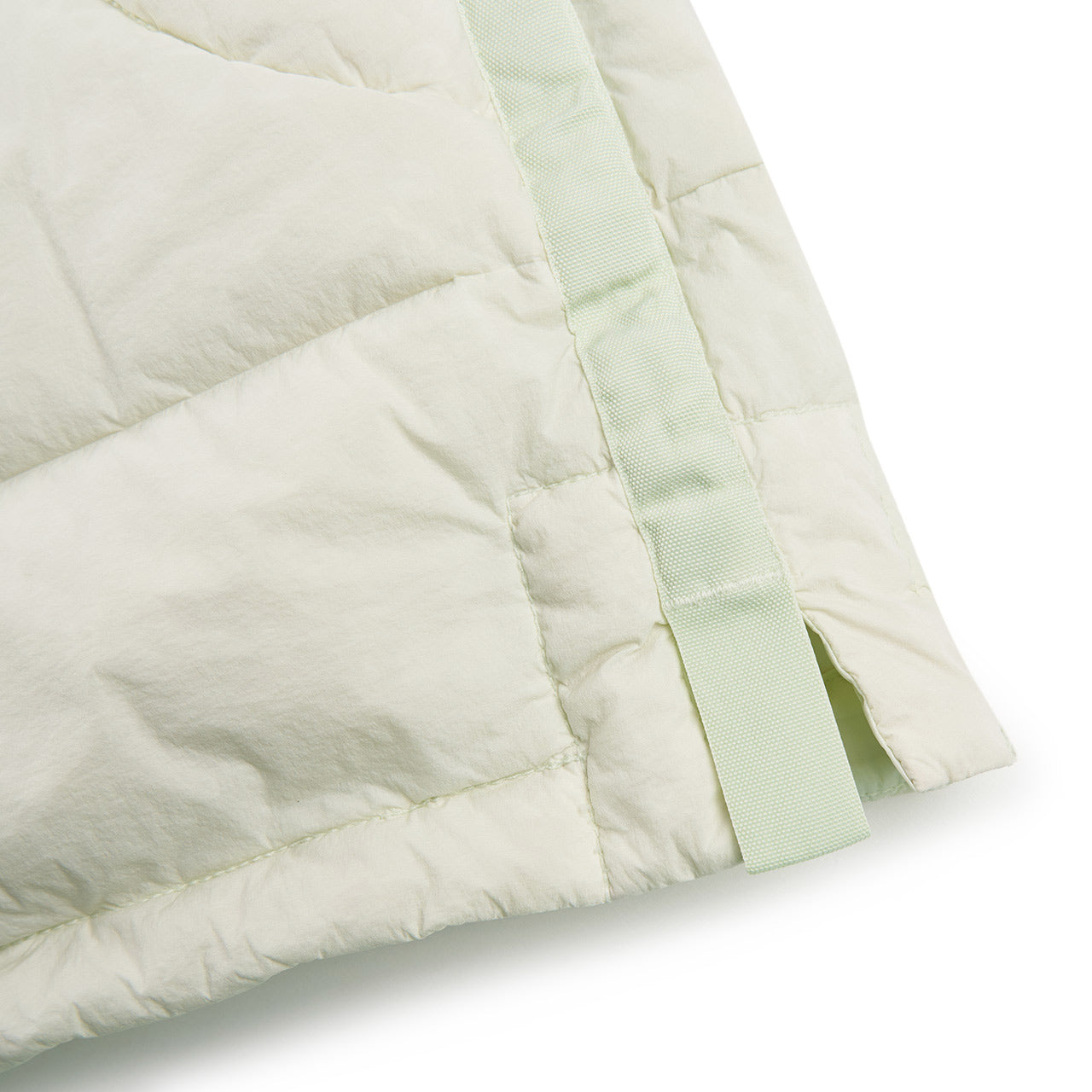 stone island shadow project down vest (light green) - a.plus