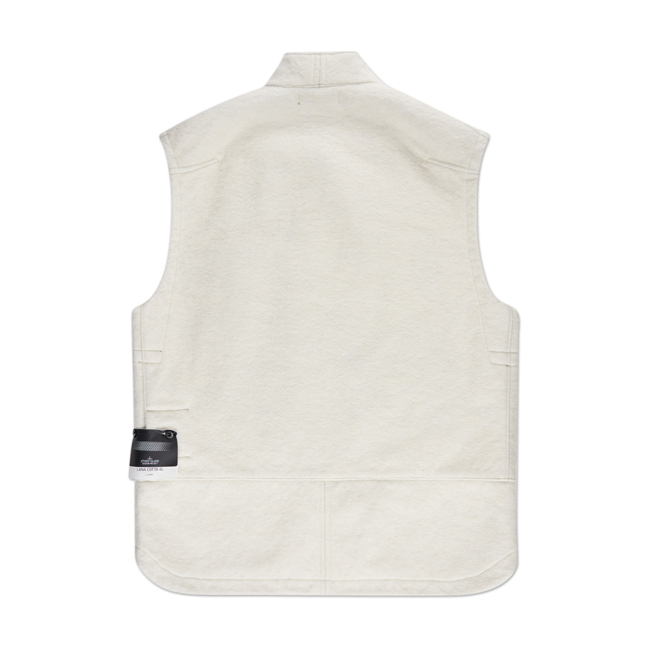 stone island shadow project vest (white) - a.plus