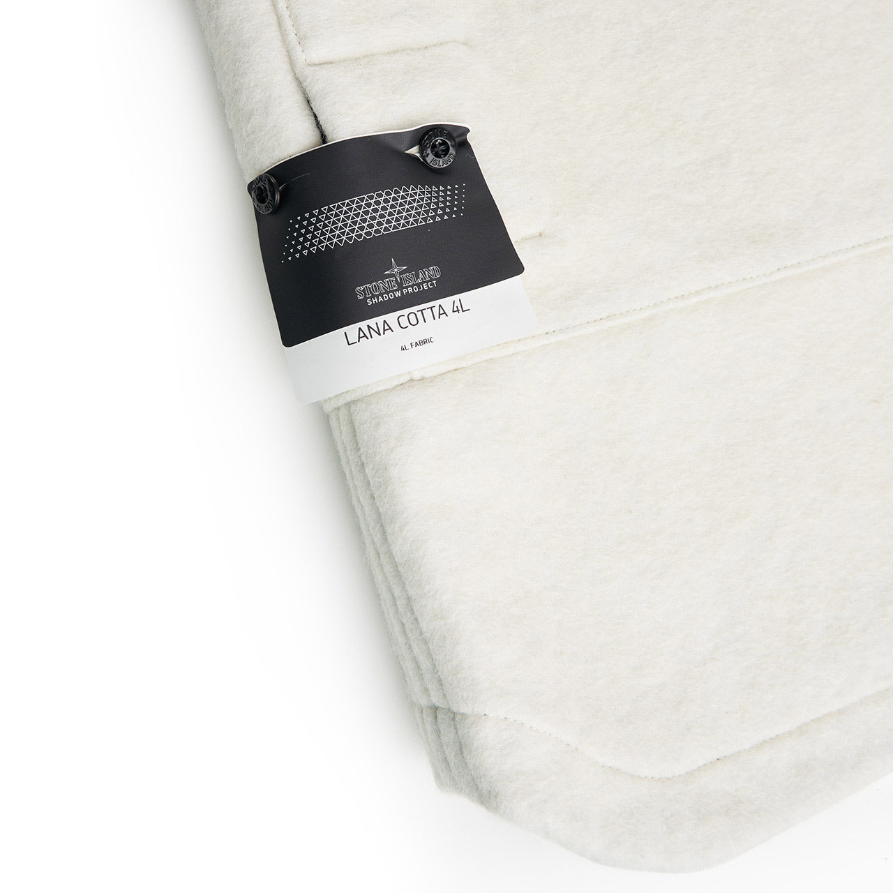 stone island shadow project vest (white) - a.plus