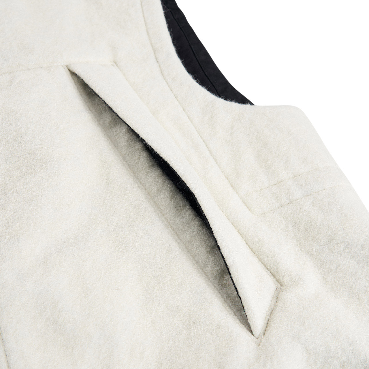 stone island shadow project vest (white) - a.plus