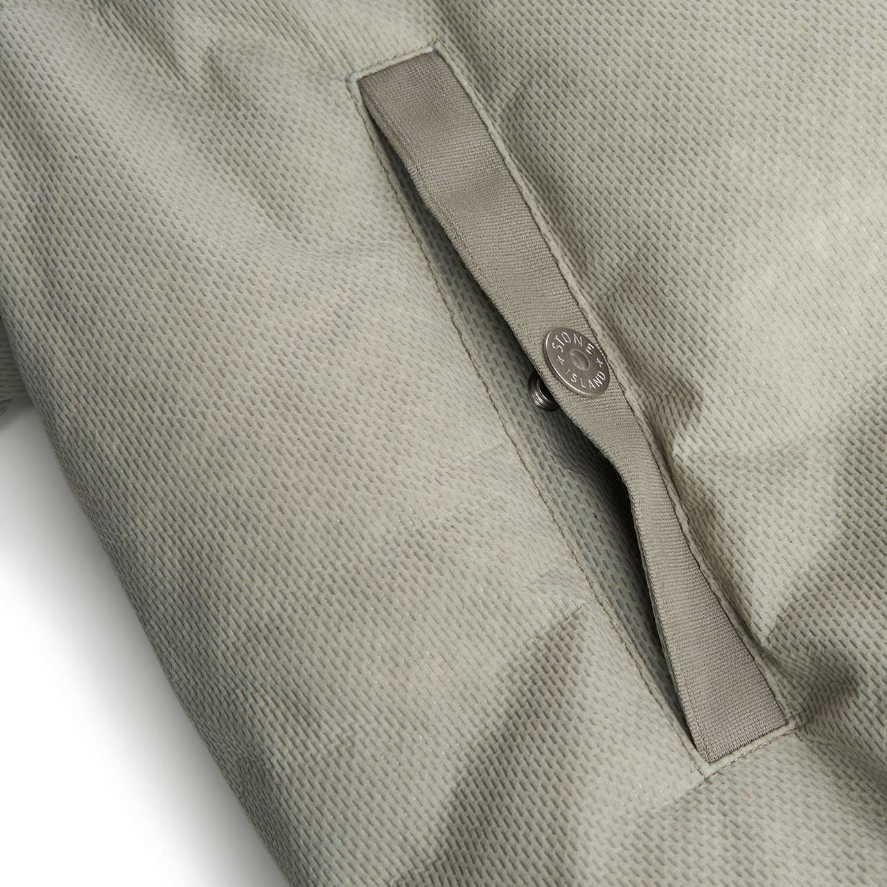 stone island shadow project real down jacket (olive) - a.plus