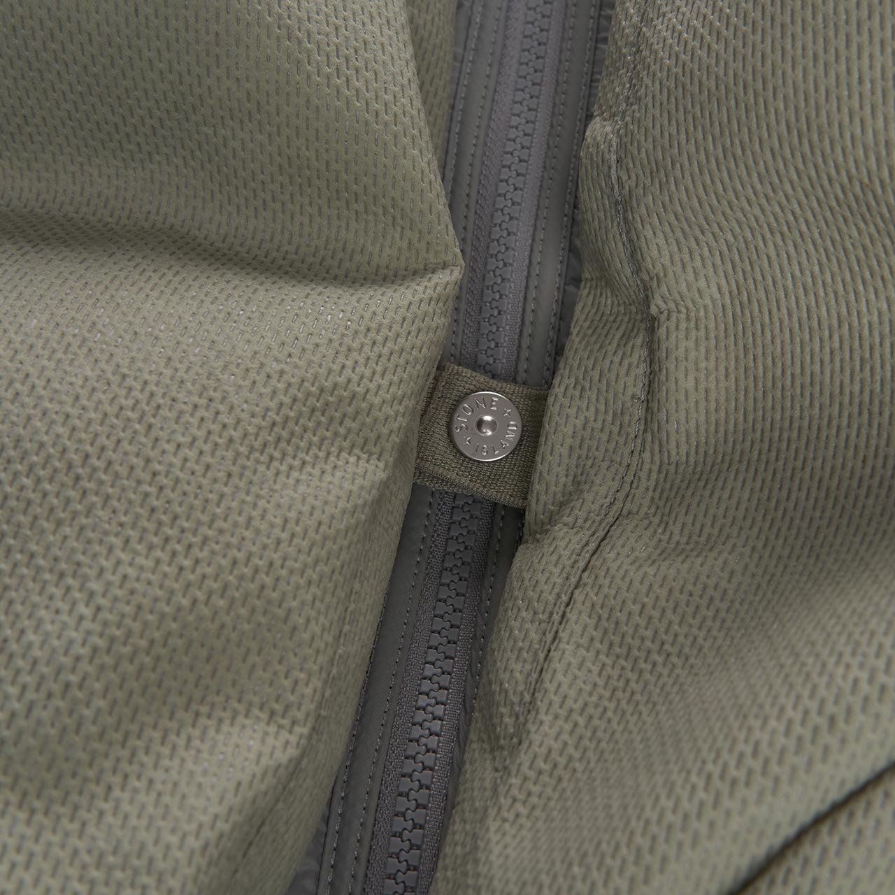 stone island shadow project real down jacket (olive) - a.plus