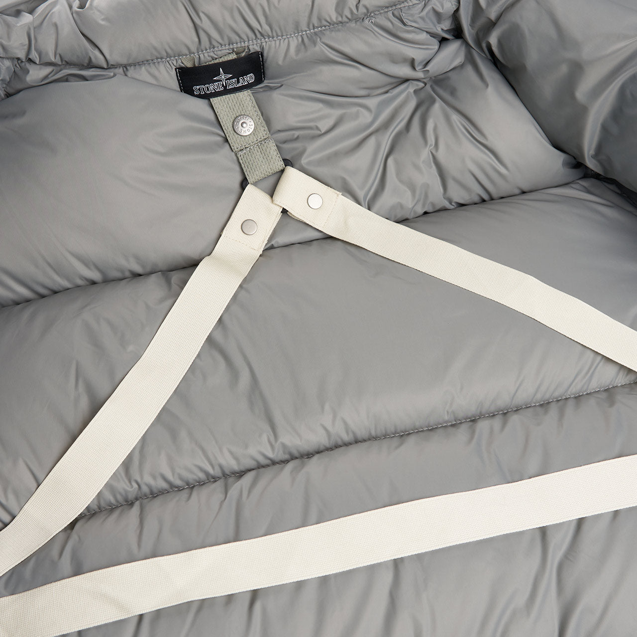 stone island shadow project real down jacket (olive) - a.plus