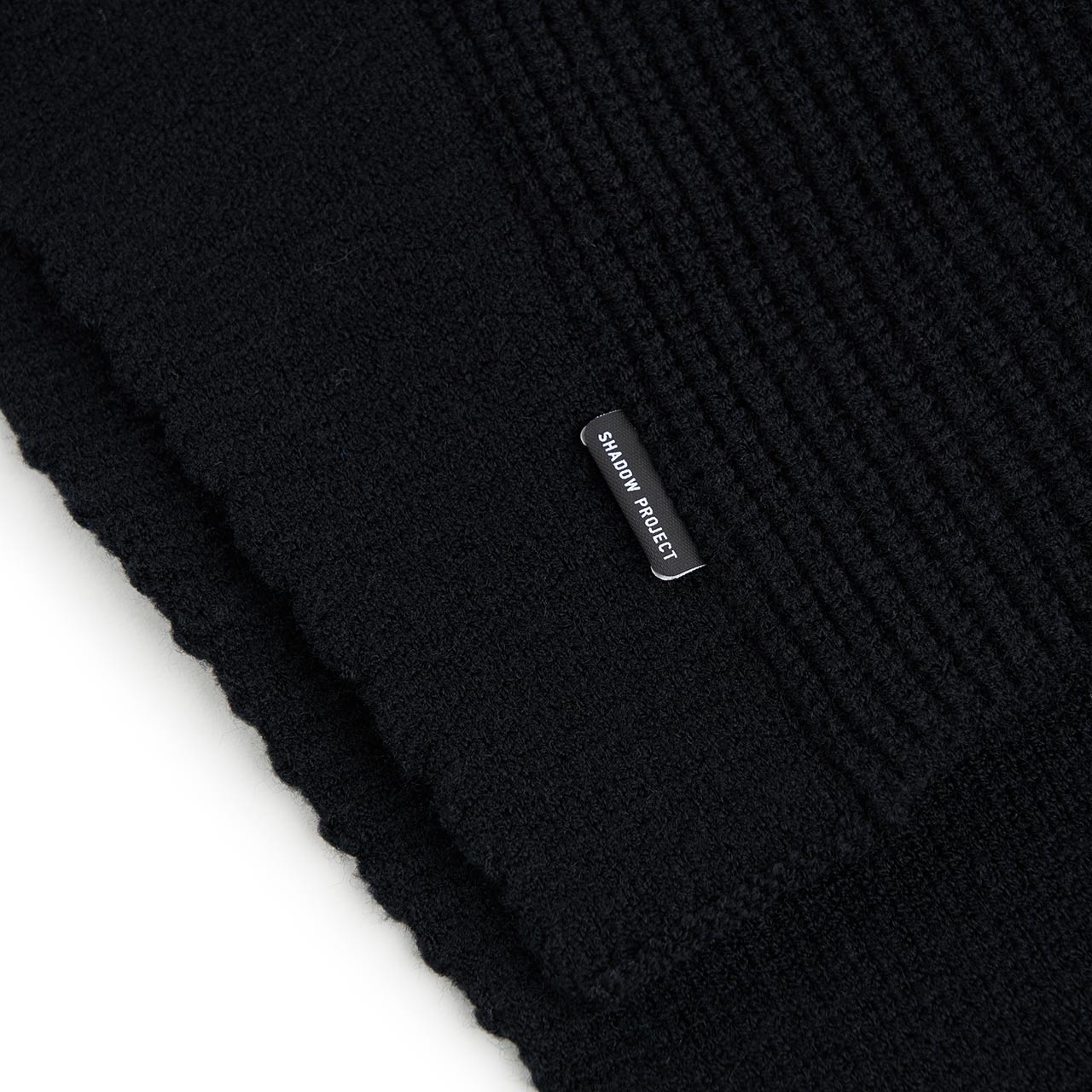 stone island shadow project neck warmer (black) - a.plus