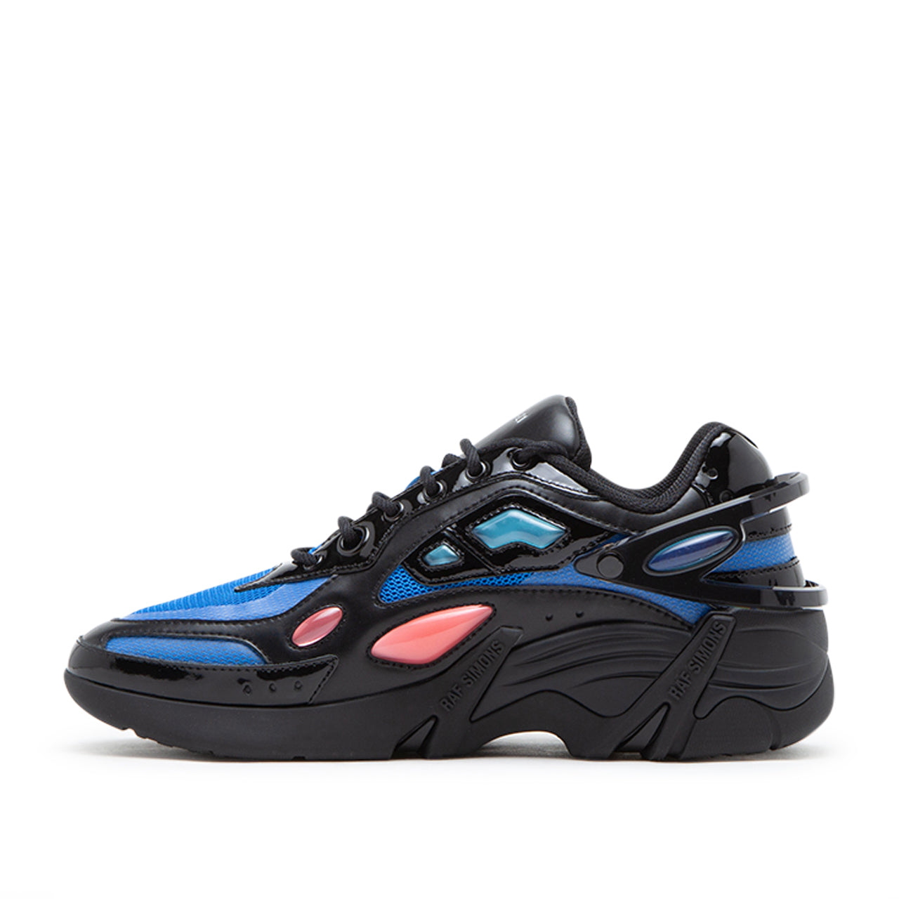 raf simons cylon-21 (black / blue) - a.plus