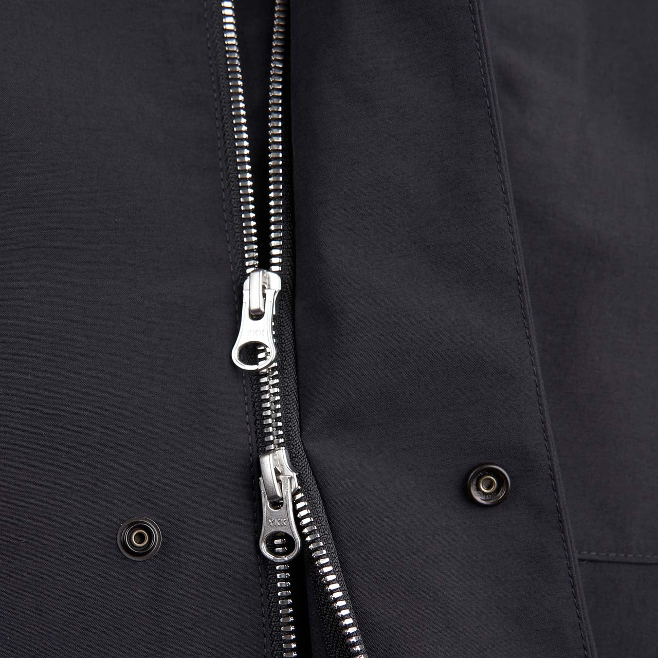 stone island shadow project trench coat (black) - a.plus