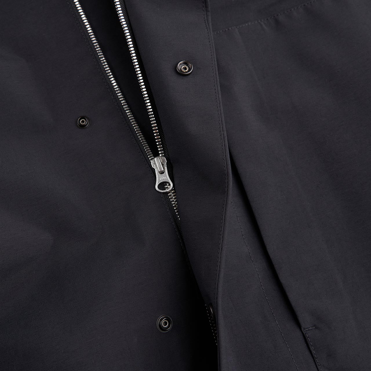 stone island shadow project trench coat (black) - a.plus