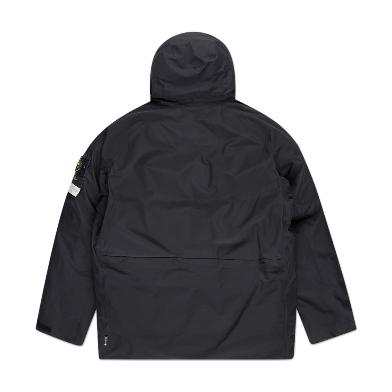 stone island gore-tex down jacket (black) - a.plus