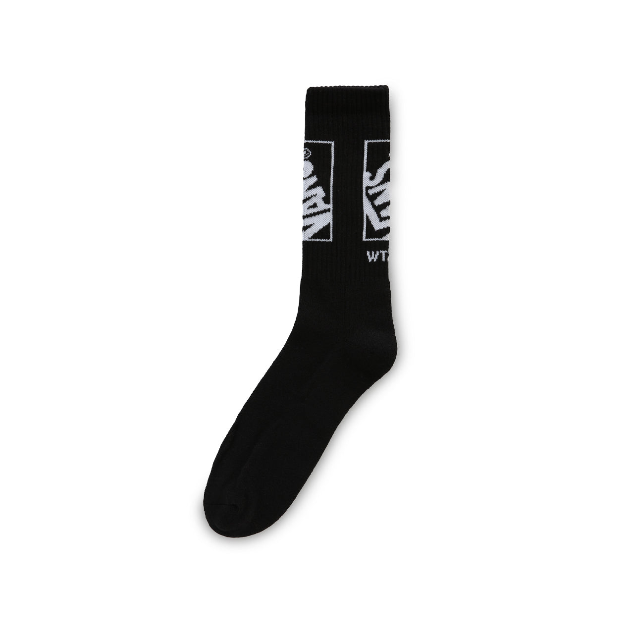 vans x wtpas crew socks (black) - a.plus
