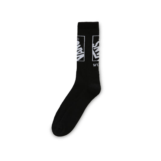 vans x wtpas crew socks (black) - a.plus