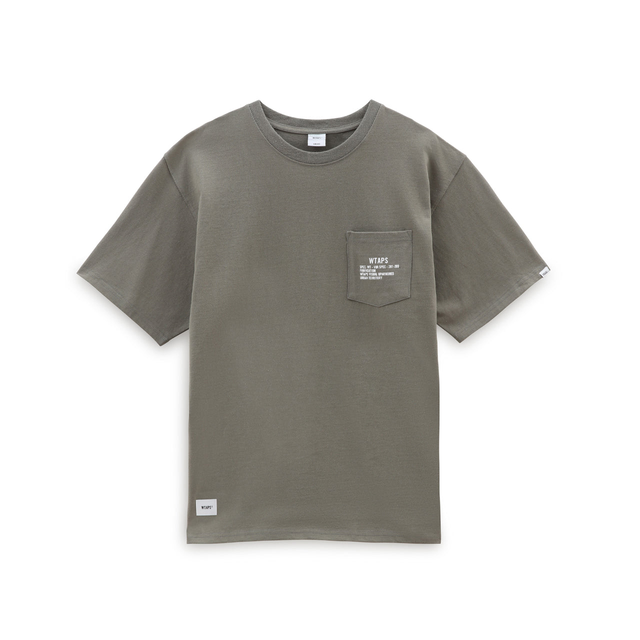 vans vault x wtaps pocket t-shirt (olive) - a.plus