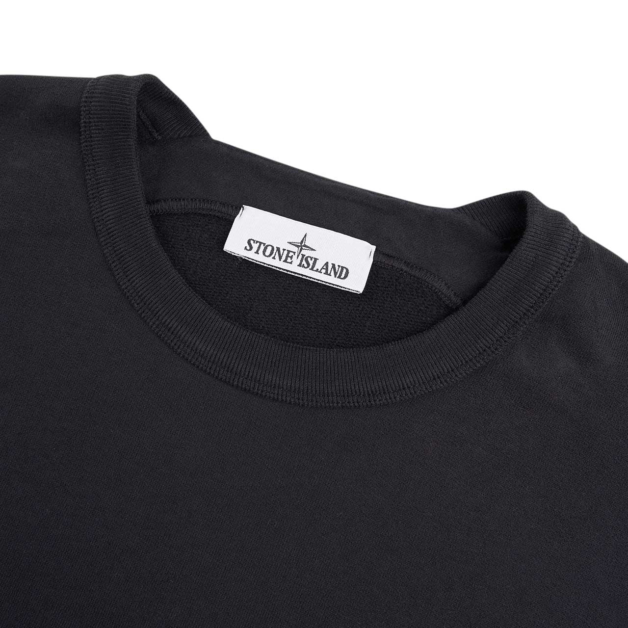 stone island sweatshirt (black) - a.plus