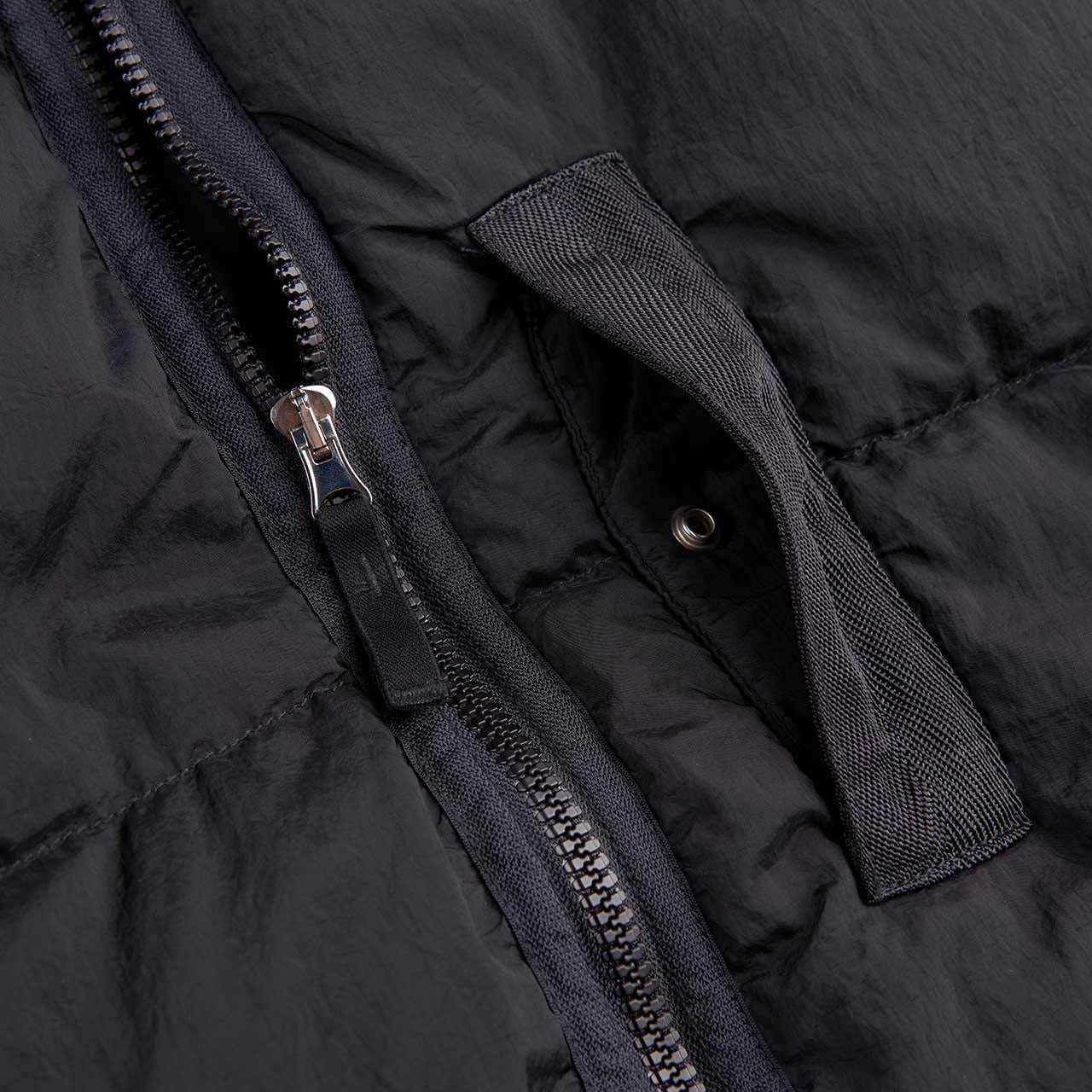 stone island down jacket (black) - a.plus