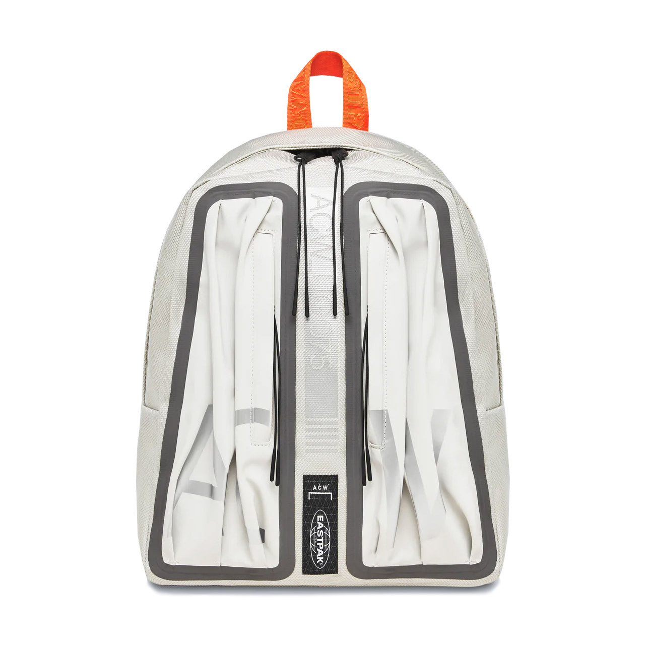a-cold-wall* x eastpak ruched backpack (beige / orange) - a.plus