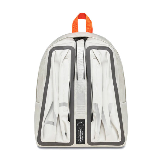 a-cold-wall* x eastpak ruched backpack (beige / orange) - a.plus