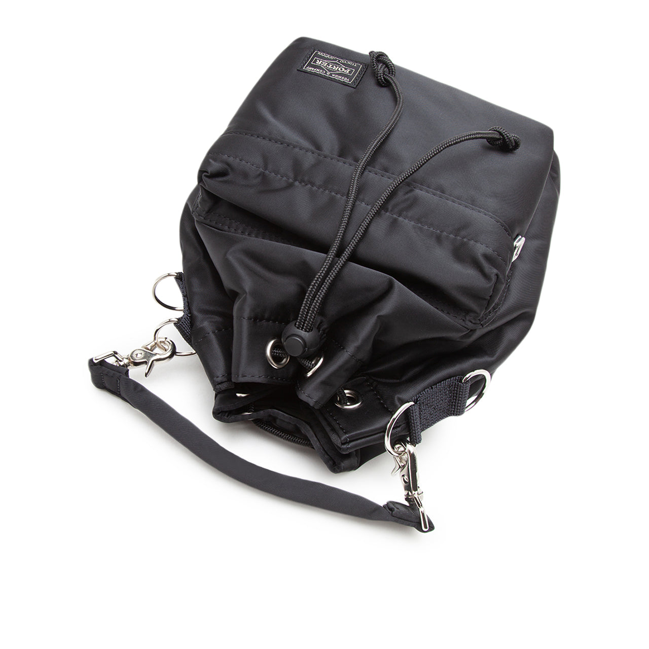 porter by yoshida small balloon sac bag (black) - a.plus