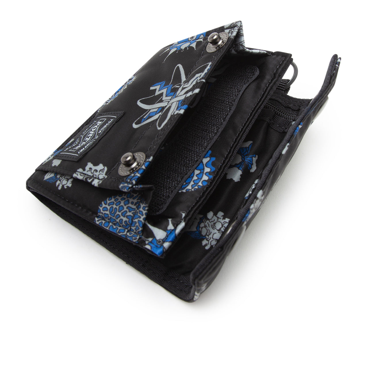 porter-yoshida & co. x will sweeney strap wallet (black) - a.plus