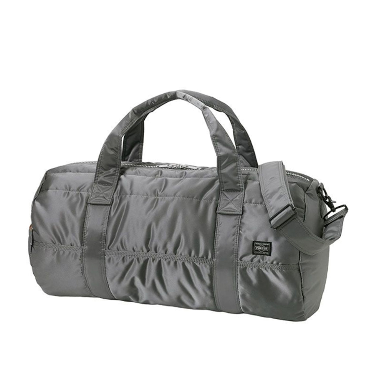 porter by yoshida medium tanker 2way boston bag (grey) - a.plus