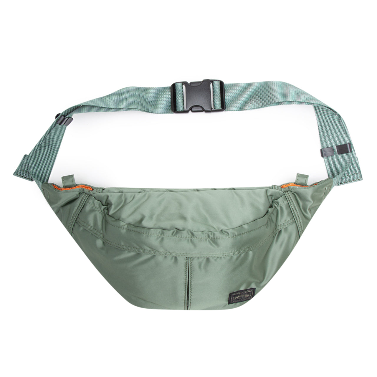 porter-yoshida & co. small tanker waist bag (olive) - a.plus