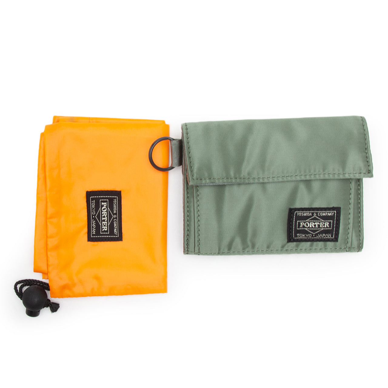 porter by yoshida tanker wallet (olive) - a.plus