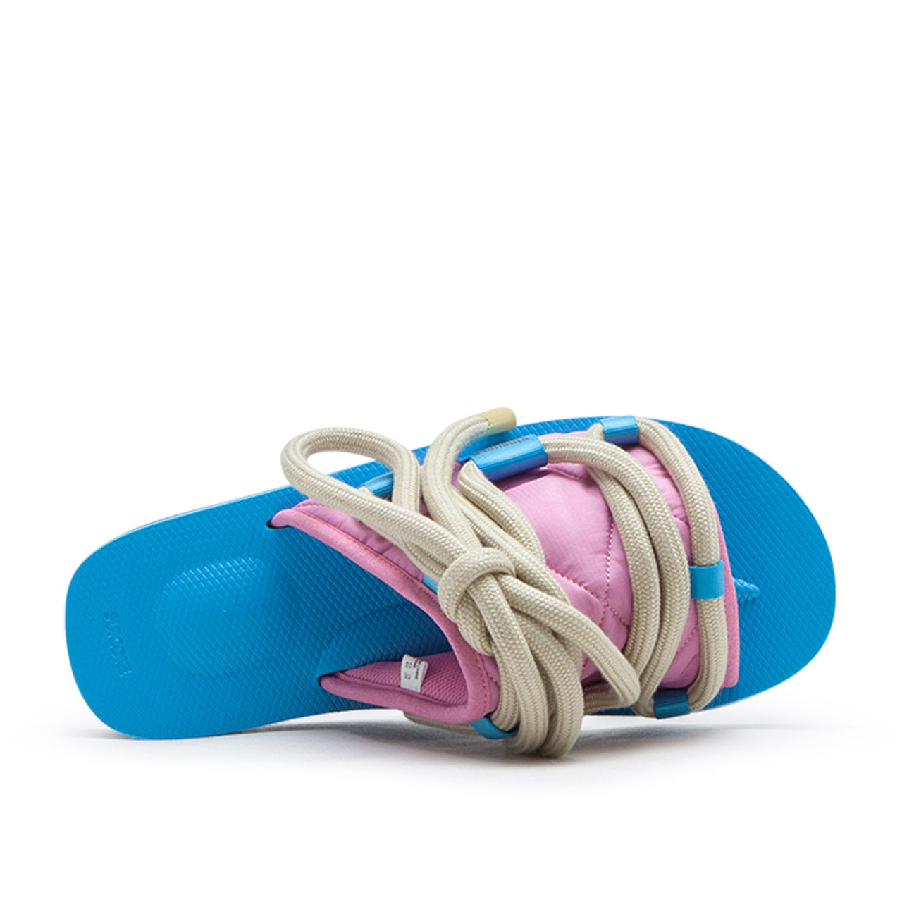 suicoke x kidsuper muuk-abks (pink / turquoise / beige) - a.plus